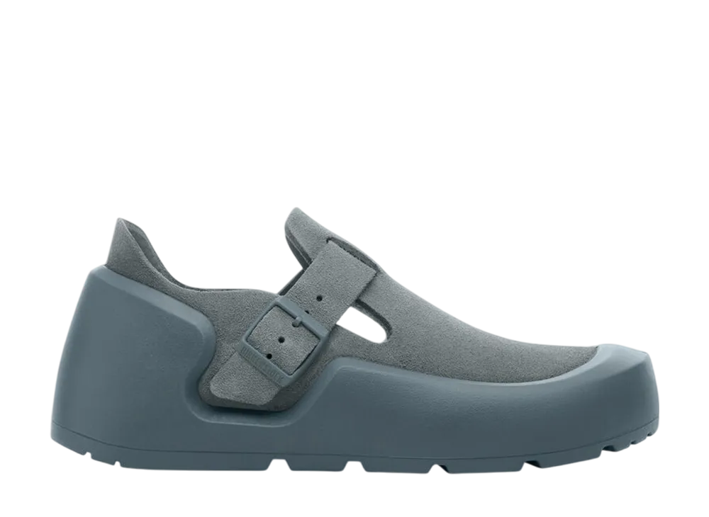 BIRKENSTOCK Reykjavik Nubuck Leather "Basalt Gray"