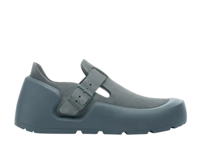BIRKENSTOCK Reykjavik Nubuck Leather "Basalt Gray"