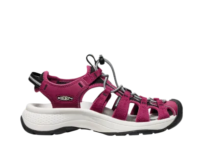 KEEN Women's Astoria West Sandal "Beaujolais/Star White"