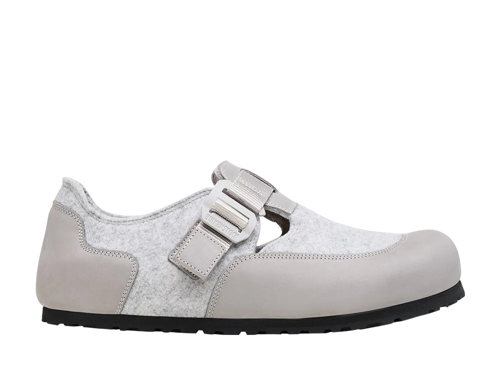 BIRKENSTOCK London Nova Felt "Stone Coin"