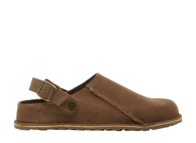 BIRKENSTOCK Lutry Premium Suede "Dark Tea"