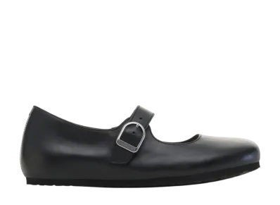 BIRKENSTOCK Women's Santa Clarita Natural Leather "Black"