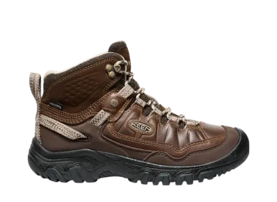 Hikerkind x KEEN Women's Targhee 4 Mid Waterproof "Dark Earth/Dark Earth"