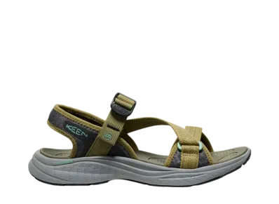 KEEN Women's Leiki Open-Toe Sandal "Martini Olive/Granite Green"
