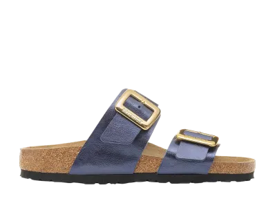 BIRKENSTOCK Women's Sydney Luxe Buckle "Graceful Midnight Blue"