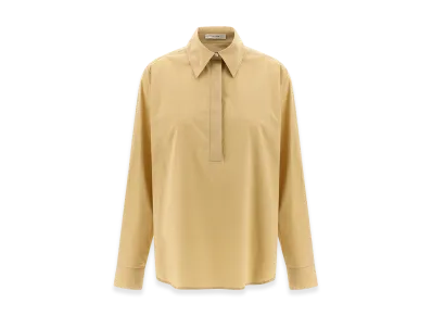 The Row Women's 'Margan' Shirt "Beige"