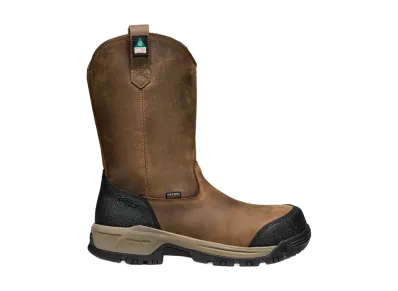 KEEN CSA Evanston Pull-On Waterproof "Bison/Black"