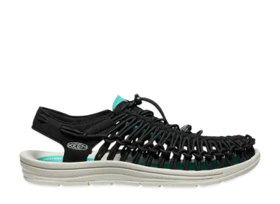 KEEN UNEEK "Black/Bright Aqua"