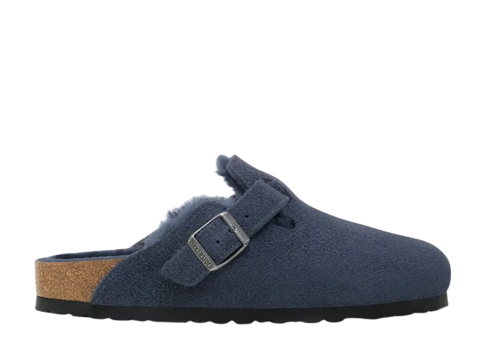 BIRKENSTOCK Boston Shearling "New Navy"