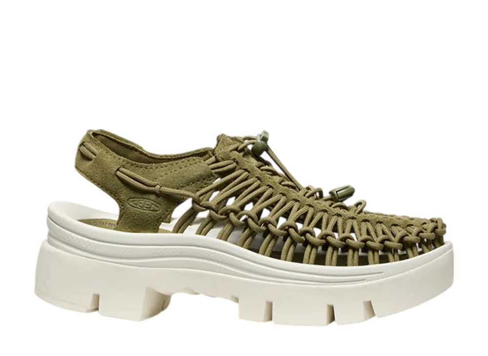 KEEN Uneek PLT "Martini Olive/Star White"