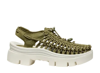 KEEN Uneek PLT "Martini Olive/Star White"