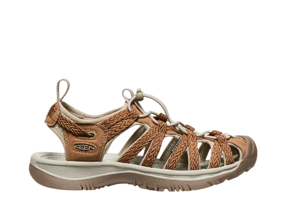 KEEN Women's Whisper Sandal "Chipmunk/Plaza Taupe"