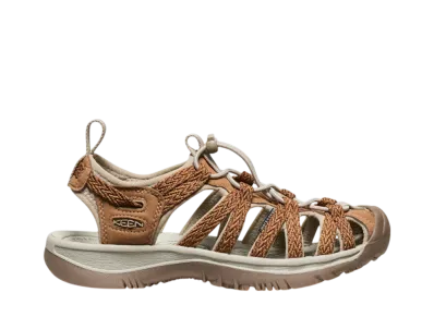 KEEN Women's Whisper Sandal "Chipmunk/Plaza Taupe"