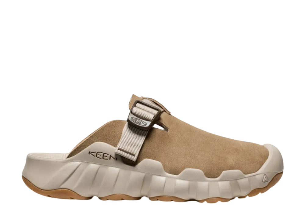 KEEN Hyperport Clog Leather "Cornstalk/Plaza Taupe"