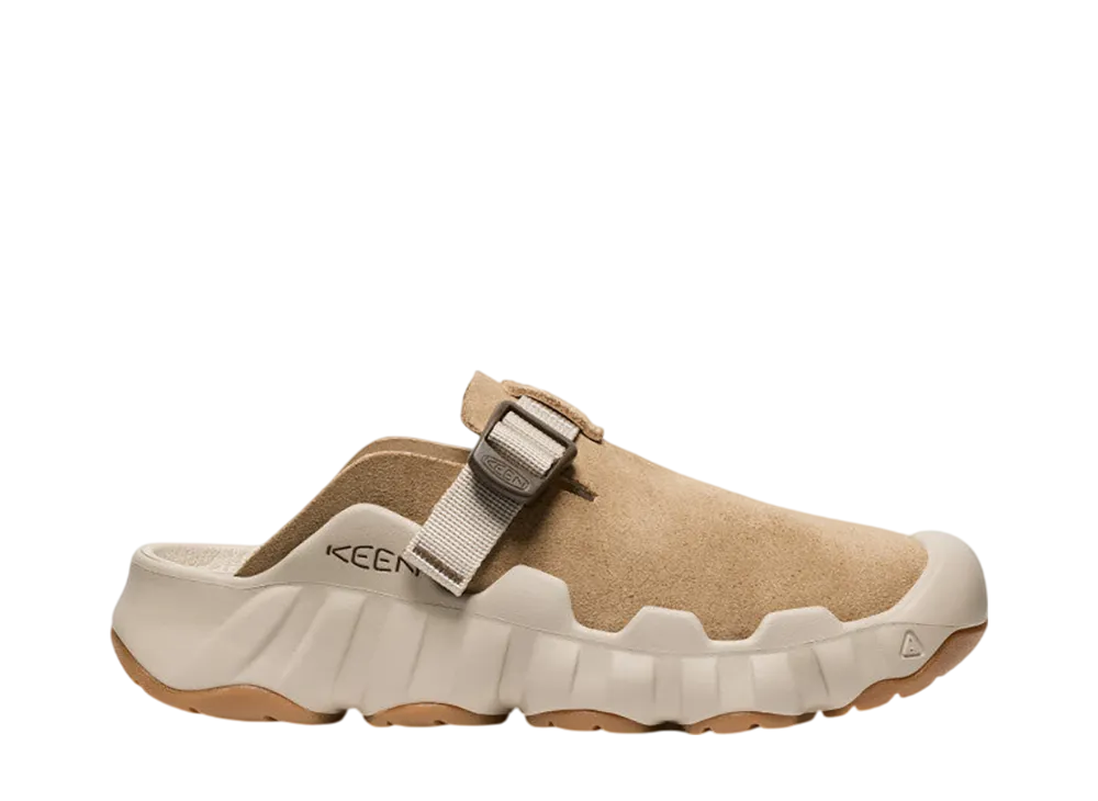 KEEN Women's Hyperport Clog Leather Sandal "Cornstalk/Plaza Taupe"