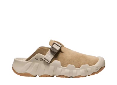 KEEN Women's Hyperport Clog Leather Sandal "Cornstalk/Plaza Taupe"