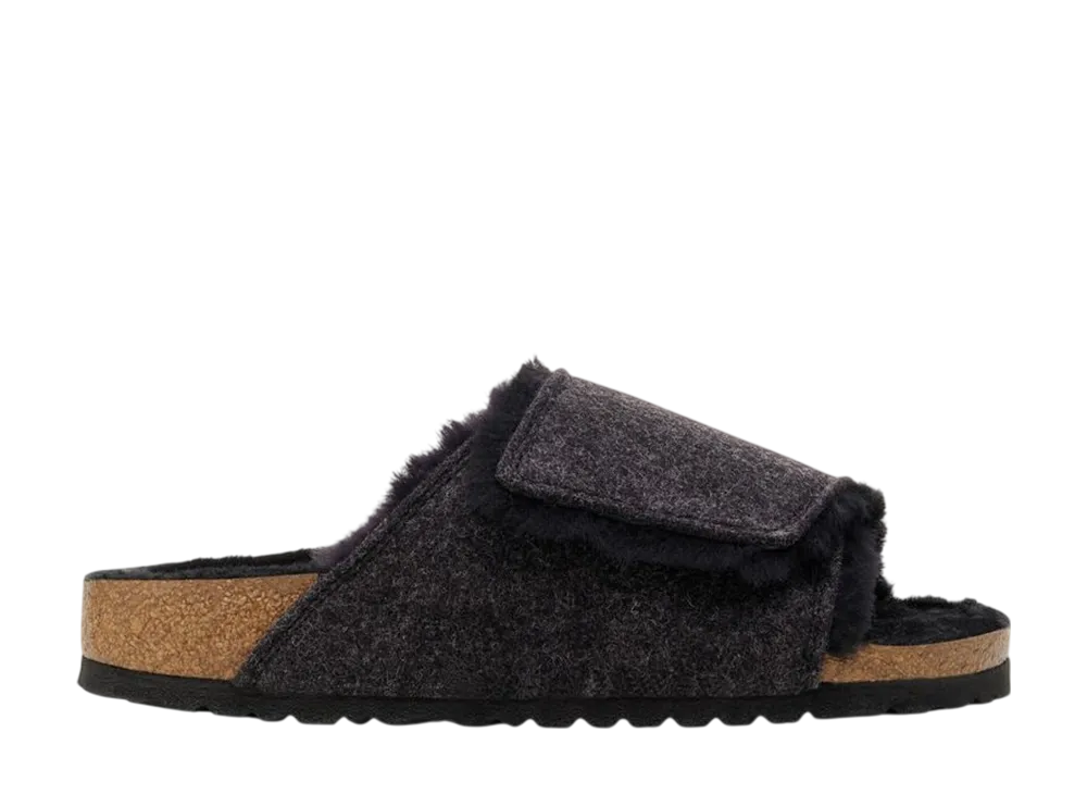 BIRKENSTOCK Solana Shearling "Anthracite"