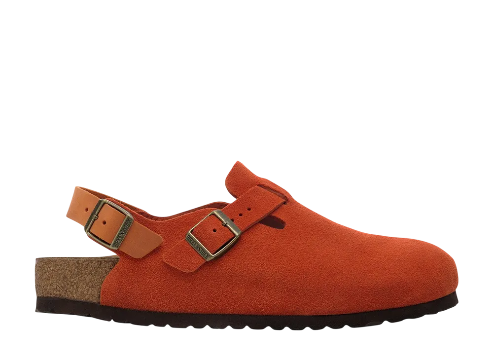 BIRKENSTOCK Tokio Suede "Rust Brown"