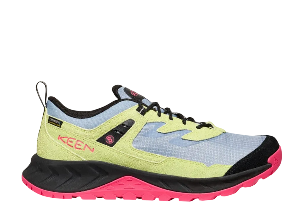 KEEN Hightrail EXP Waterproof "Faded Denim/Rouge Red"