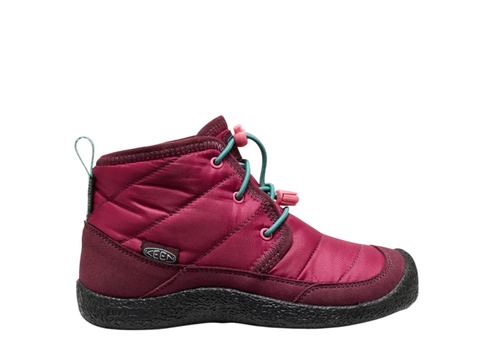 KEEN GS Howser 2 Waterproof Chukka "Beaujolais/Pool Blue"