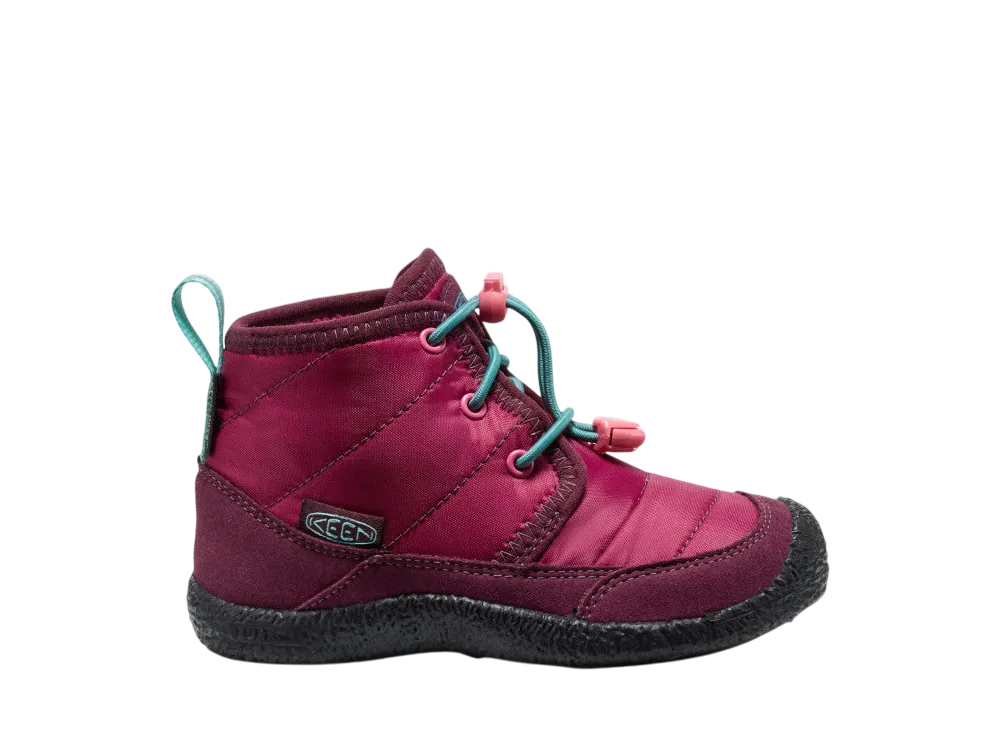 KEEN PS Howser 2 Waterproof Chukka "Beaujolais/Pool Blue"