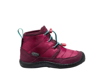 KEEN PS Howser 2 Waterproof Chukka "Beaujolais/Pool Blue"