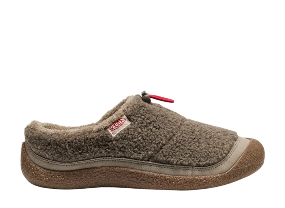 KEEN Women's Howser Three Slide Slip-On "Brindle/Brindle Sherpa Fleece"
