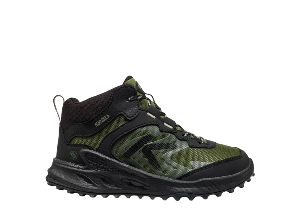 KEEN GS Zionic Waterproof Boot "Black/Bronze Green"