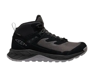 KEEN Hightrail Mid Polar Waterproof Winter Boot "Black/Steel Grey"