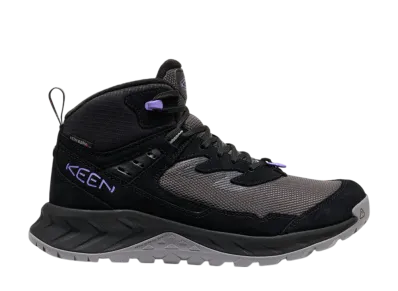 KEEN Women's Hightrail Mid Polar Waterproof Winter Boot "Black/Aster Purple"