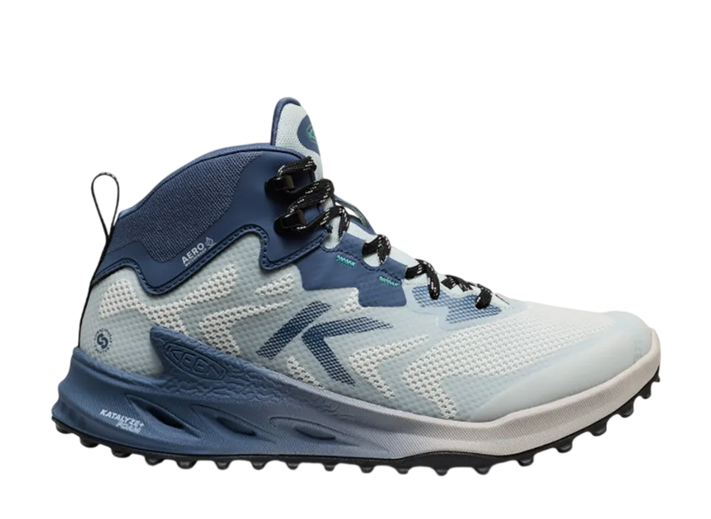 KEEN Women's Zionic NXT Mid Waterproof "Ballad Blue/Winter Green"