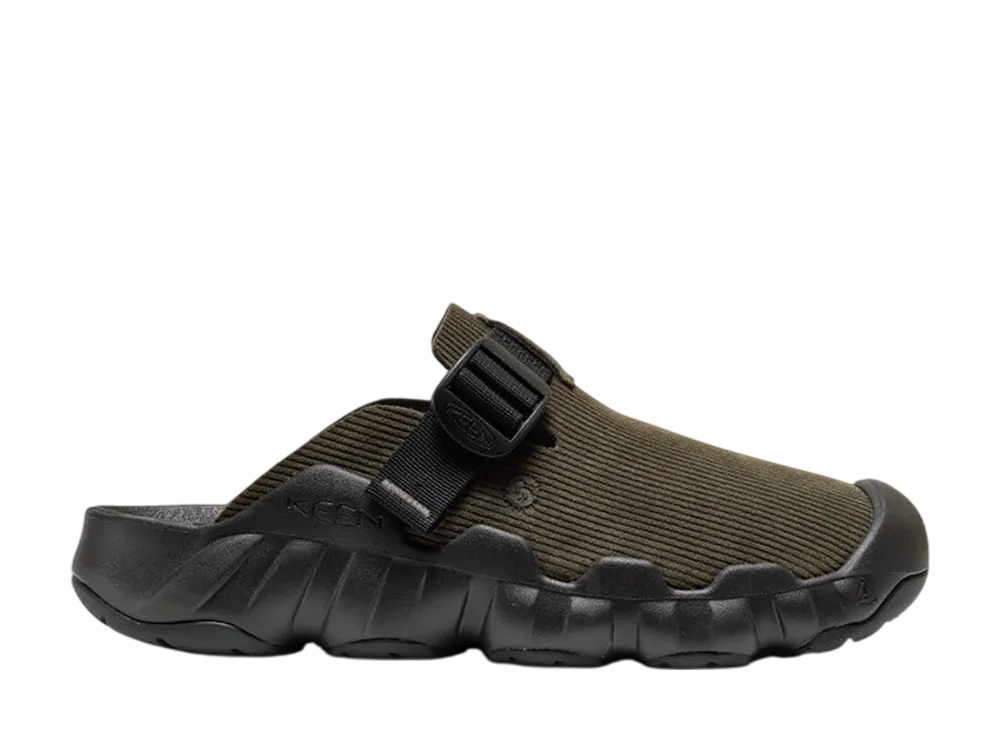 KEEN Hyperport Clog Leather Sandal "Sea Turtle/Black"