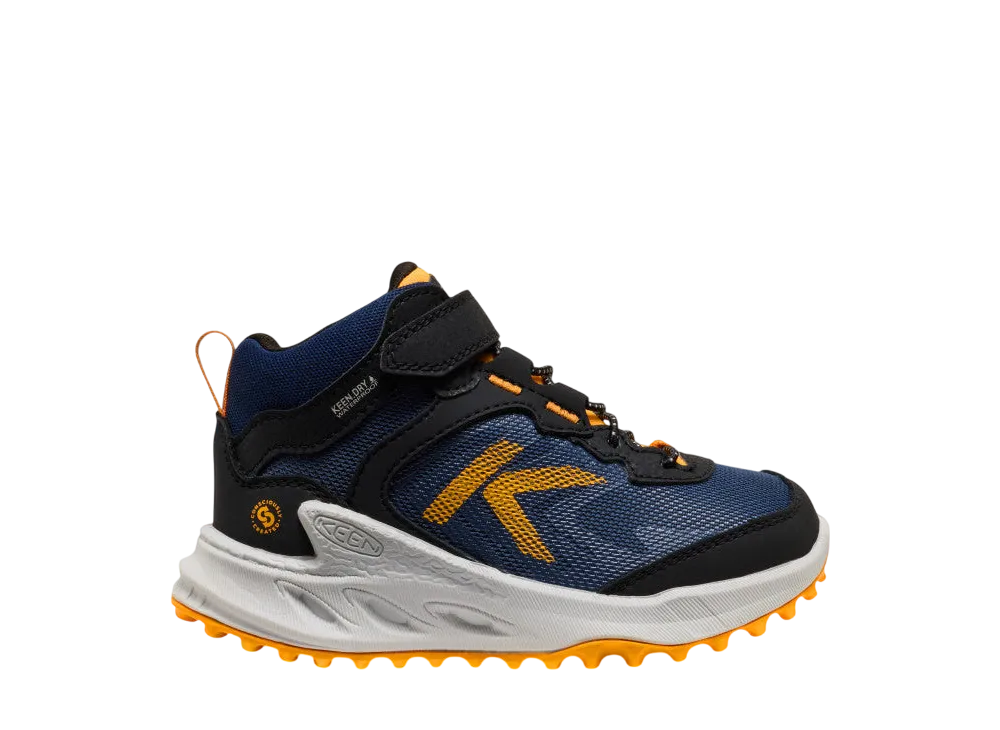 KEEN PS Zionic Waterproof Boot "Naval Academy/Bright Marigold"