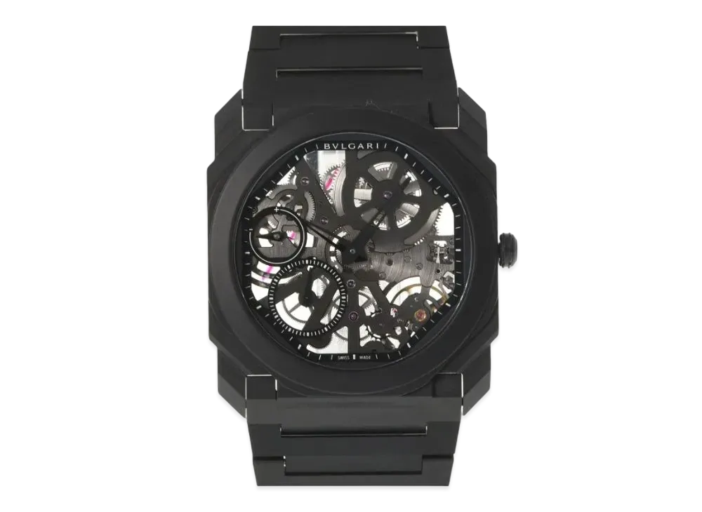 BVLGARI Octo Finissimo "Skeleton/Ceramic/Black"