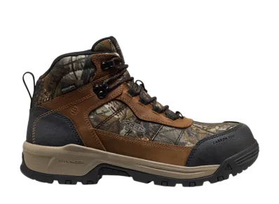 KEEN Skokie Hiker Waterproof Work Boots "Camo/Black"