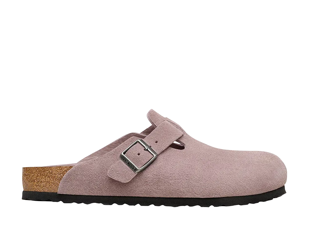 BIRKENSTOCK Boston Soft Footbed "Faded Purple"