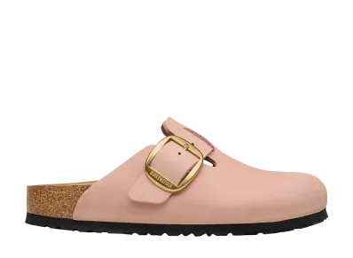 BIRKENSTOCK Women's Boston Big Buckle "Soft Pink"