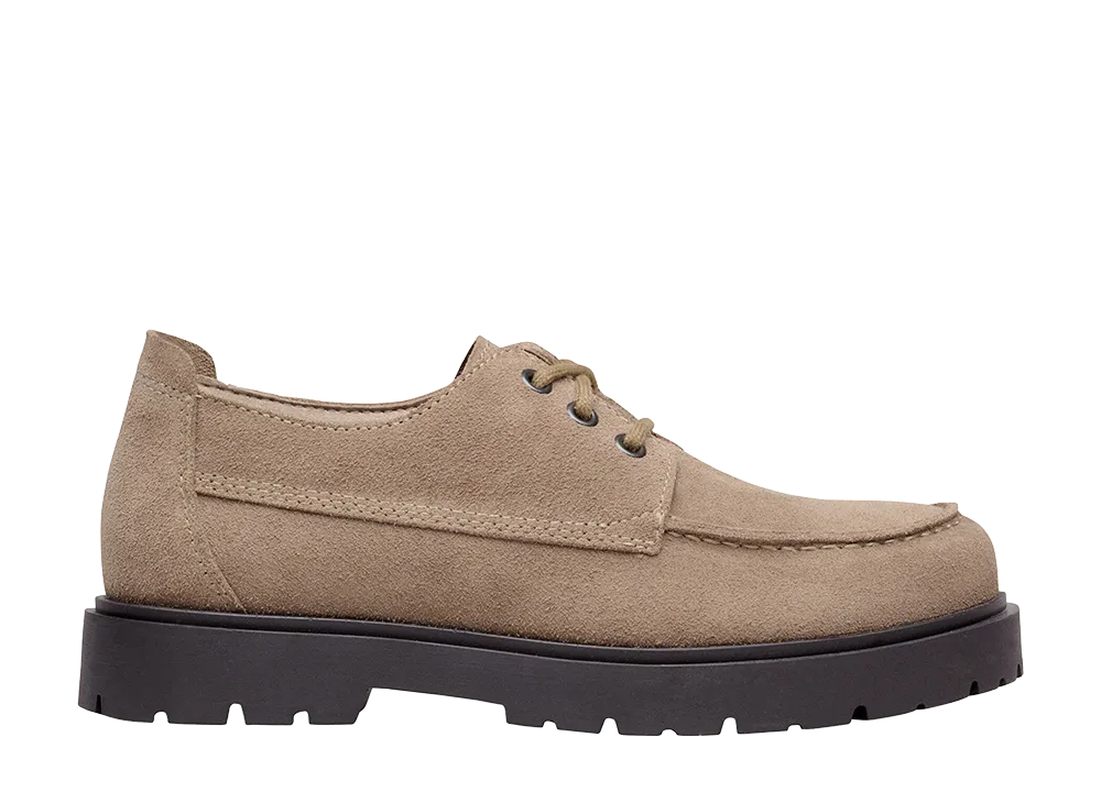 BIRKENSTOCK Highwood Moc Lace Low "Gray Taupe"