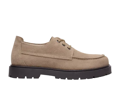 BIRKENSTOCK Highwood Moc Lace Low "Gray Taupe"