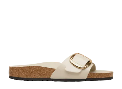 BIRKENSTOCK Women's Madrid Big Buckle "High Shine Oyster"