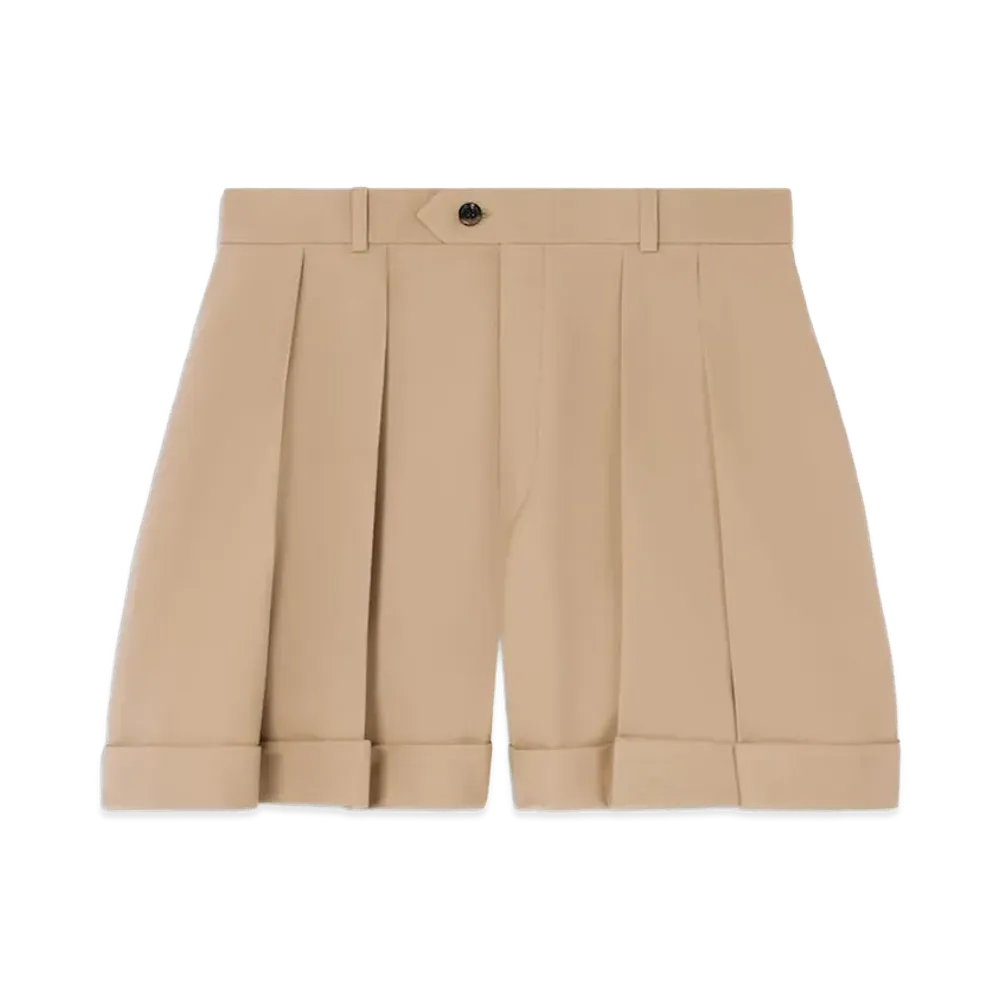 CELINE Women's Shorts "Beige"