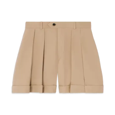 CELINE Women's Shorts "Beige"