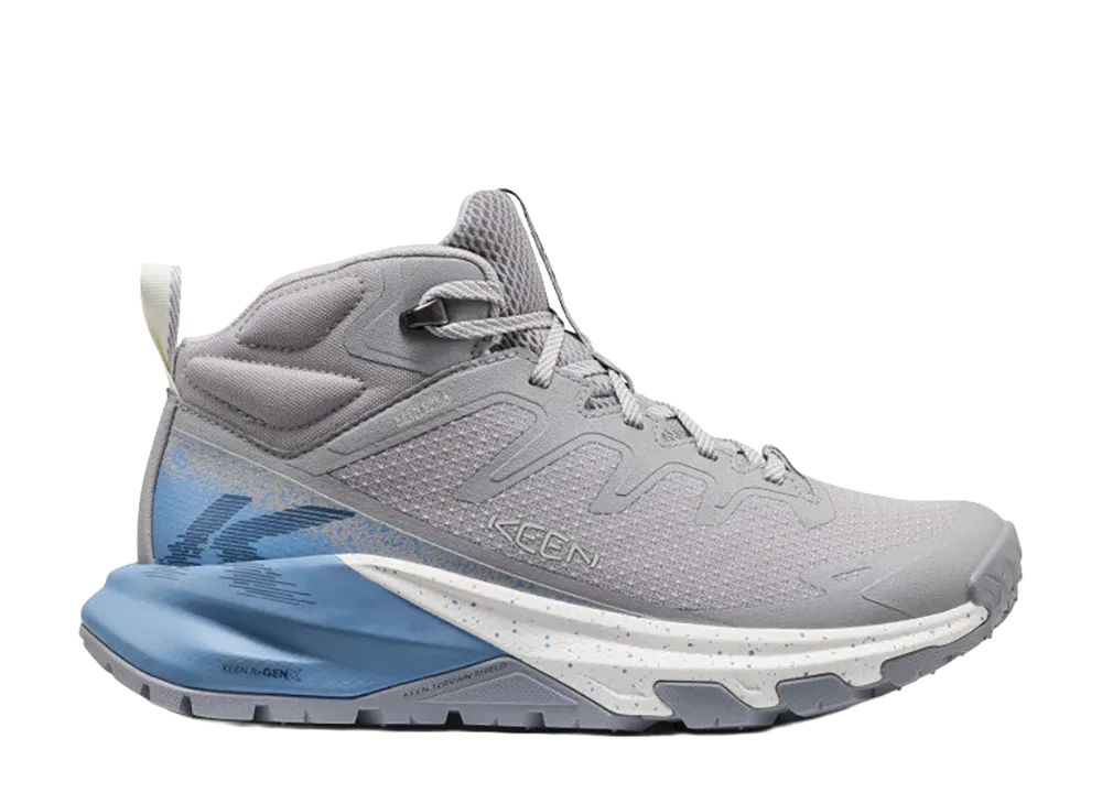 KEEN Women's Targhee Apex Mid Waterproof "Vapor/Ballad Blue"