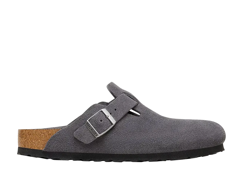 BIRKENSTOCK Boston Soft Footbed "Charcoal" (417 EDIFICE/SLOBE IENA Japan Exclusive Release)