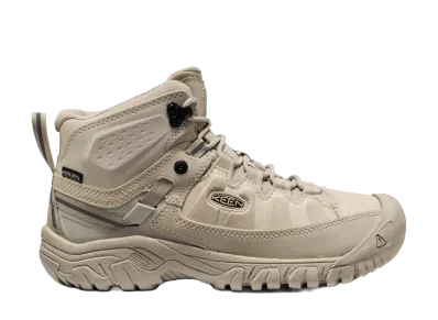 KEEN Women's Targhee EXP Mid Waterproof "Abbey Stone/Abbey Stone"