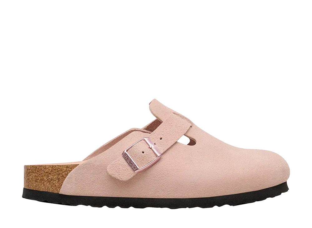 BIRKENSTOCK Boston Soft Footbed "Light Rose"