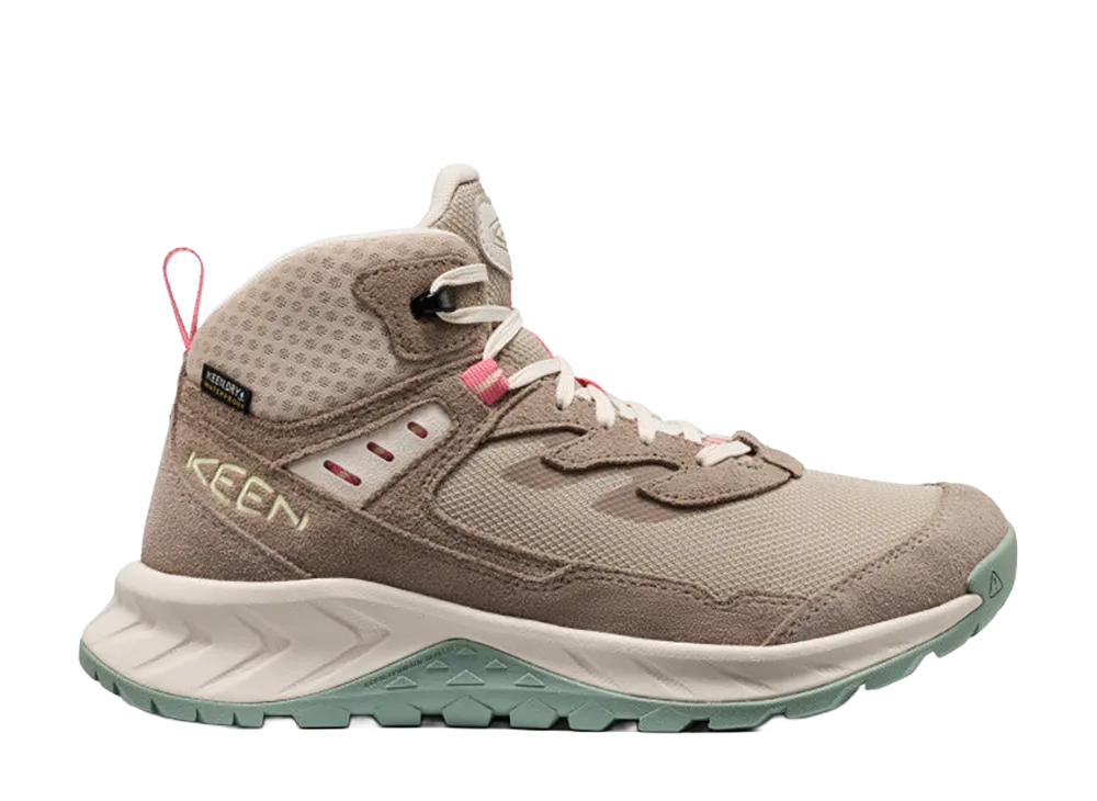 KEEN Women's Hightrail Mid Waterproof "Brindle/Pink Lemonade"