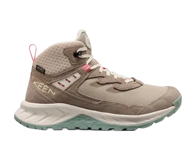 KEEN Women's Hightrail Mid Waterproof "Brindle/Pink Lemonade"