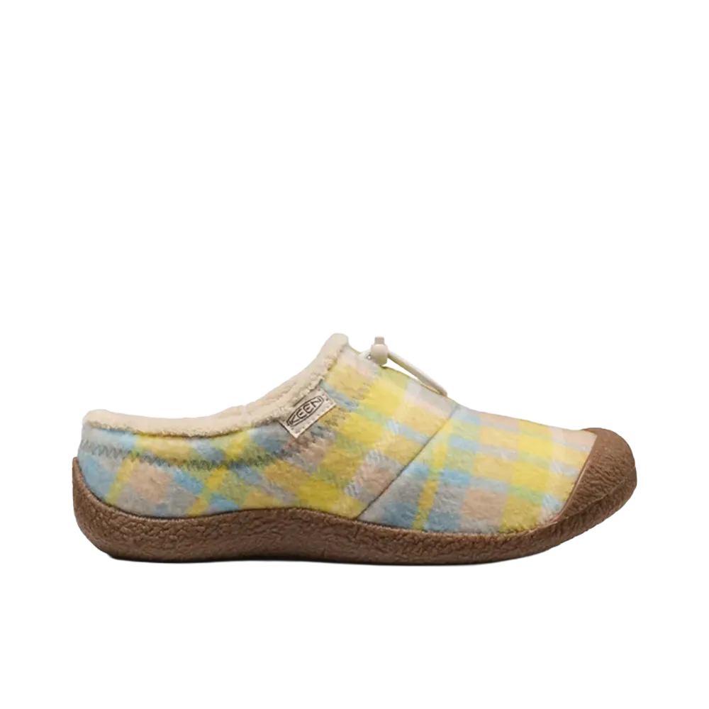KEEN Women's Howser 3 Slide "Checkered Mohair/Birch"