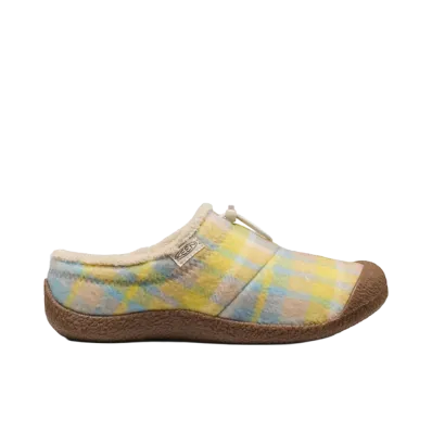 KEEN Women's Howser 3 Slide "Checkered Mohair/Birch"